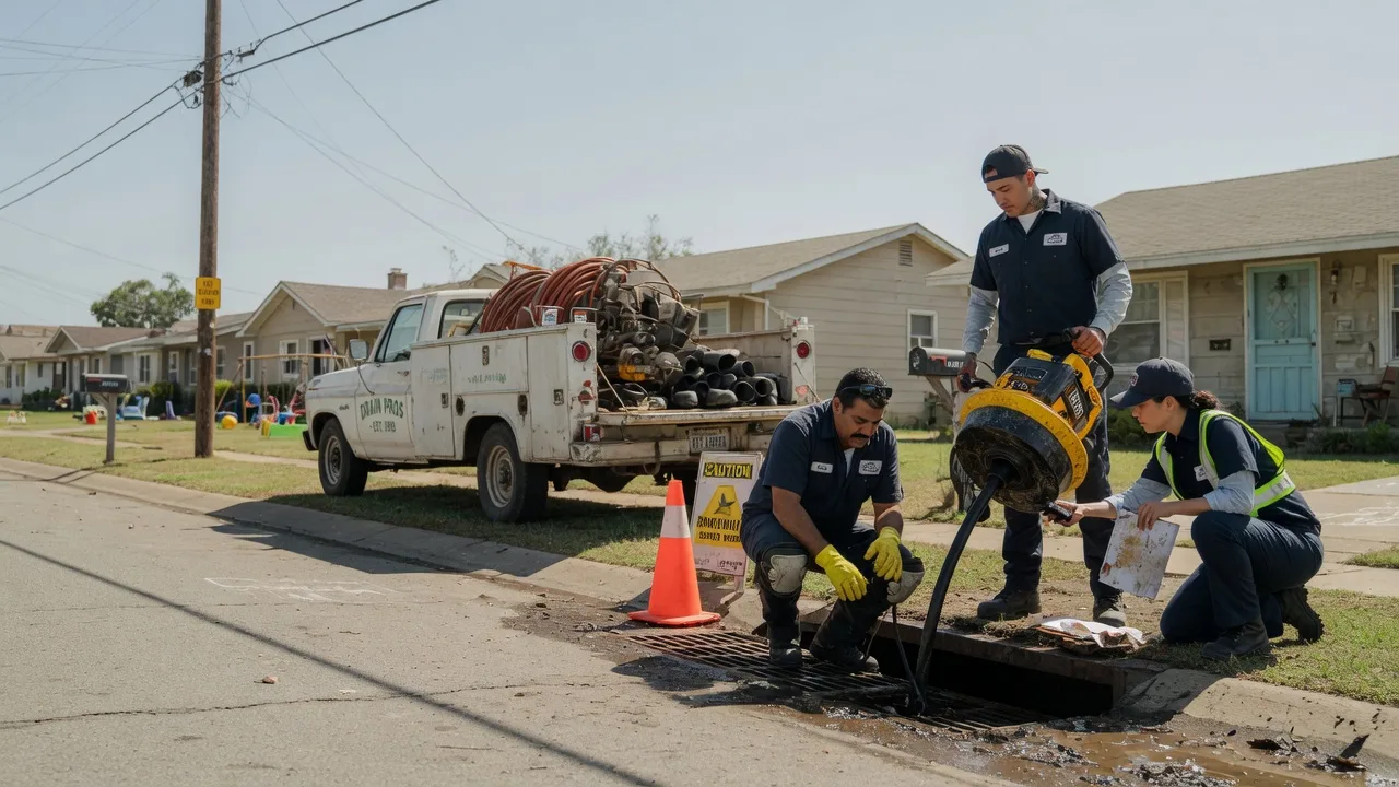 Drain Cleaning in Ledbetter, TX near me